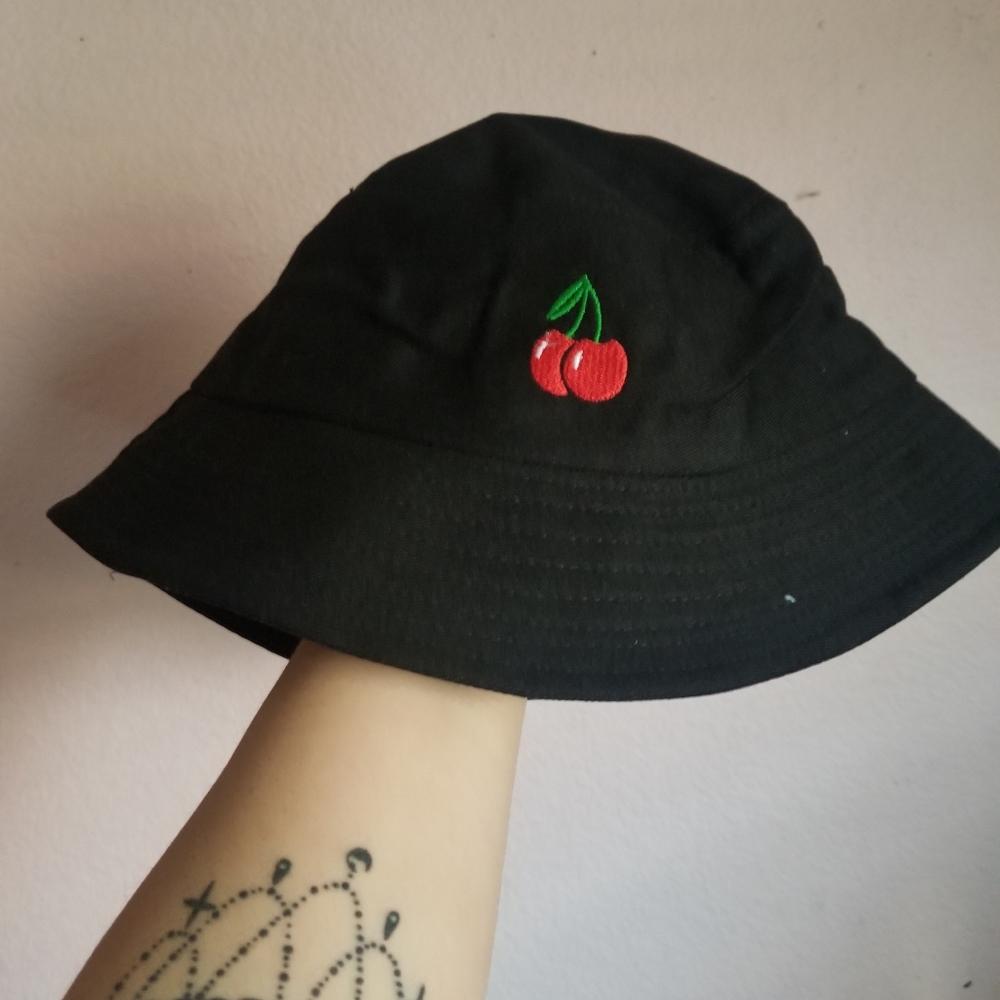 Cherry bucket hat